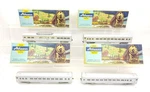 4 Rare Athearn Trains Ho Yellow Box Atsf Passenger Cars 3 Coach & Vista Dome. Fixed Price $159.99.