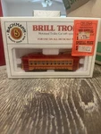 Bachmann #1312 South Shore Line Brill Trolley Box. Fixed Price $23.99.