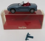 Micro Herpa Ho 1/87 Bmw Z1 Convertible Metal Blue #3074 In Box. Fixed Price $10.48.