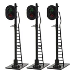 3PCS Model Trains Ho Scale 1:87 2-LIGHTS Block Traffic Signals 6CM Green Red. Fixed Price $18.99.