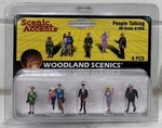 Woodland Scenics Ho Scale People Talking A1838. Fixed Price $12.99.