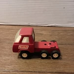 Vintage Red Buddy Truck Cab & Chassis 3-AXLE Frame Tow Tractor Trailer Japan. Fixed Price $15.95.