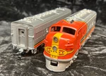 Athearn 42005, Ho 1-POWERED, 1-DUMMY Locomotive /loco, Fly Wheel (8WD) Work F2. Fixed Price $44.96.