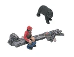 Woodland Scenics D227 Ho Scale People Bare Hunter Kit. Fixed Price $13.21.