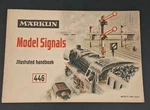 Rklin H0 446/99 Signal Book English From 1955 Good Condition. Fixed Price $29.99.