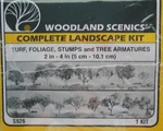 Complete Landscape Starter Kit- Woodland Scenics-assortment Of Scenery Products. Fixed Price $39.99.