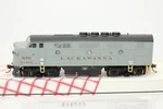 Stewart Bowser Dl&w Lackawanna Gray Ghost F3 Ph 1 Diesel Locomotive #656 Dcc. Fixed Price $138.00.