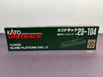 Kato Unitrack 23-104 Island Platform End #3 Gauge Scale Train Locomotive. Fixed Price $14.99.