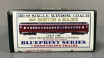 Branchline Trains 5107 Ho Scale Boston & Maine Single Window Coach Car Kit #1395. Fixed Price $49.99.