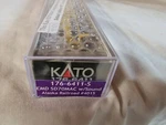 Kato Trains 4015 Alaska Railroad Emd SD70MAC Diesel Engine Loksound 176-6311-S. Fixed Price $319.00.