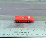 Praline Mercedes Benz 300SL Car Red 1:87 Scale (HO5980). Fixed Price $8.99.