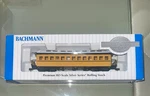 Premium Bachmann 13403 Ho Unlettered 1860-80 Era Yellow Coach Car Silver Series. Fixed Price $24.95.