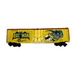 Vtg 1977 Tyco Batman Dc Comics Ho Scale 1:87 Train 7" Yellow Boxcar #368-B. Fixed Price $18.70.