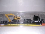 Norscot #55415 Peterbilt Cab W/low Bed Trailer & Cat. 315C Excavator Load 1:87. Fixed Price $49.99.