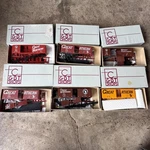 Lot 6 & Bt Shops Scale Train Box Car Kit. Great Northern. Bundle. Fixed Price $60.00.