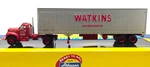 Ho Athearn 93185 Mack B Tractor With 40' Trailer Watkins. Fixed Price $59.99.