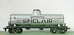 Varney 36' Tank Car Silver Sinclair Oil Rd# Sdrx 38001 - Ho. Fixed Price $11.76.