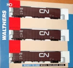 Ho Walthers 932-34057 61' Wood Chip Car 3-PACK Canadian National Cn Metal Wheels. Fixed Price $139.99.