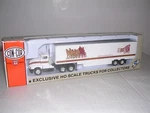 Con-cor #1071 Freightlner Wheel Cab W/48' Van Trailor "hucklebery" Built-up. Fixed Price $34.99.