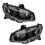 Trq HLA87411 Headlights For Honda Civic 2019-2021 Lh Right Front HO2503192. Fixed Price $318.87.