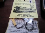 Tomar Industries Ho 996 Passenger Car Tailsign Kit, Circus Parade Limited, Round. Fixed Price $29.99.