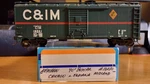 Chicago & Indiana Midland Rr 40' Sd Boxcar 16021 With Kadee Athearn Blue Ho. Fixed Price $19.95.