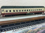 " Merlot Napa Valley Wine Train Heavyweight Pair Window Coach Ho Scale New Oop. Fixed Price $149.95.