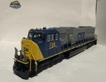 Kato Ho Scale Emd SD70MAC Locomotive In Csx Livery #734.. Fixed Price $179.99.