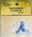 Micro Engineering, Inc. #42-101 (track Gauge For: Code 100) Metal (ho, ON30). Fixed Price $7.56.