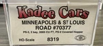 Kadee Cars Scale #8319 PS-2 Covered Hopper Minneapolis & St. Louis Nib. Fixed Price $33.99.