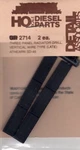 Ho Scale Detail Associates 2714 Three Panel Radiator Grill, Vertical Wire Type. Fixed Price $6.60.