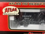 Atlas 1170-2 Rtr Acf Ton Hart Ballast Hopper Rio Grande #25015 HO8004. Fixed Price $29.98.
