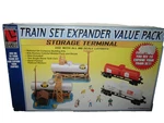 Life Like 1744 Ho Train Set Expander Storage Terminal Building Kit. Fixed Price $39.99.