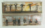 Merten Ho Figures 2280/2389 Locomotive Personnel/ American Firemen. Fixed Price $17.99.