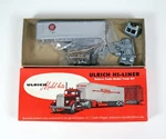 Ulrich Ho Scale Van & Trailer Associated Transport, Nos Collectable Metal Kit. Fixed Price $63.90.