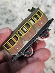 Bachmann Ho 43-1046 The Prussian Passenger Coach Car Vintage Train Track Scale. Fixed Price $25.05.