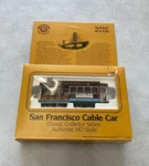 Bachmann Ho Scale Powell & Hyde San Francisco Cable Car 60541. Fixed Price $20.00.