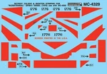 Microscale Ho Decals: Detroit Toledo & Ironton Bicentennial GP38-2 Dies.... Fixed Price $5.25.