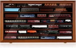 Train Display Case Ho Scale Cabinet Railroad Car Locomotive Collection Usa Frame. Fixed Price $130.49.