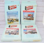 4 X Walthers Cornerstone Billboards Sets, Dairy Food Automotive Petroleum, Ho. Fixed Price $29.95.