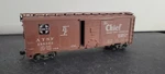 BA08 Ho Scale Train Boxcar Santa Fe Atsf 145562 Knucklers. Fixed Price $12.58.