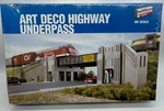 Walthers Cornerstone Ho Scale Art Deco Highway Underpass New Sealed 933-3190. Fixed Price $38.99.