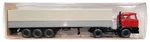 1:87 Scale Wiking 24555 Daf 3300 & Covered Dropside Trailer - Bnib. Fixed Price $20.17.