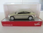 Herpa 034470 Audi A7 Sportback In Gold - Model Is Plastic Ho 1:87 Scale. Fixed Price $21.99.