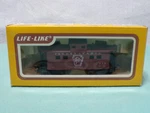 Life-like Brand Ho Scale 8538 Caboose W/box Untested. Fixed Price $9.25.