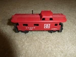 Vintage 1970S Ho Scale Red Santa Fe At&sf 7240 Caboose Car. Fixed Price $17.00.