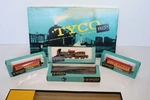 Vintage Tyco Ho Train Set T-8 The General Steam Locomotive W/ Original Box. Fixed Price $125.00.