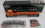 Kato 37-6451 Ho Bnsf Heritage Ii Emd SD70MAC Diesel Locomotive #8802 Ex/box. Fixed Price $136.76.