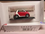 Busch 50778 Smart Fortwo Cabrio 2015 In Red - Model Is Plastic Ho / 1:87 Scale. Fixed Price $22.95.