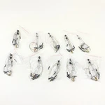 Nj International Ho Lot Of 10 Double Head Searchlight Wired Block Signals. Fixed Price $145.79.